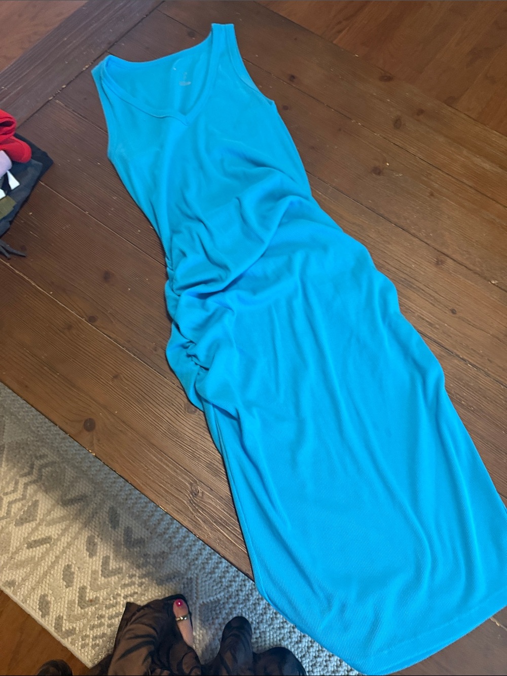 a new day Turquoise Sleeveless Maxi Dress
